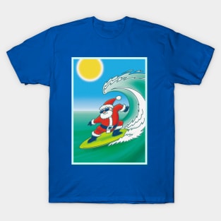 Surfin' Santa T-Shirt